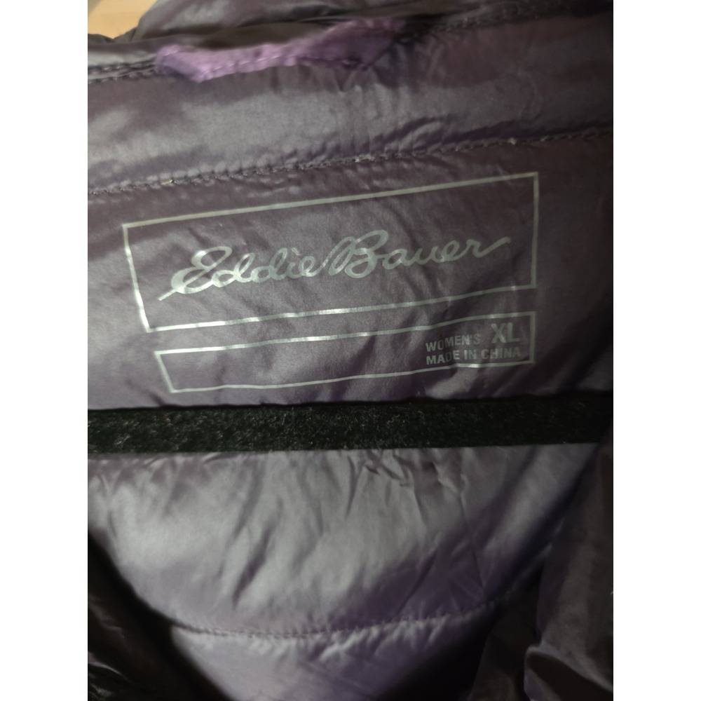 Womens Eddie Bauer Size XL Puffer Jacket Down Filled. Warm But Light.... - Picture 6 of 7